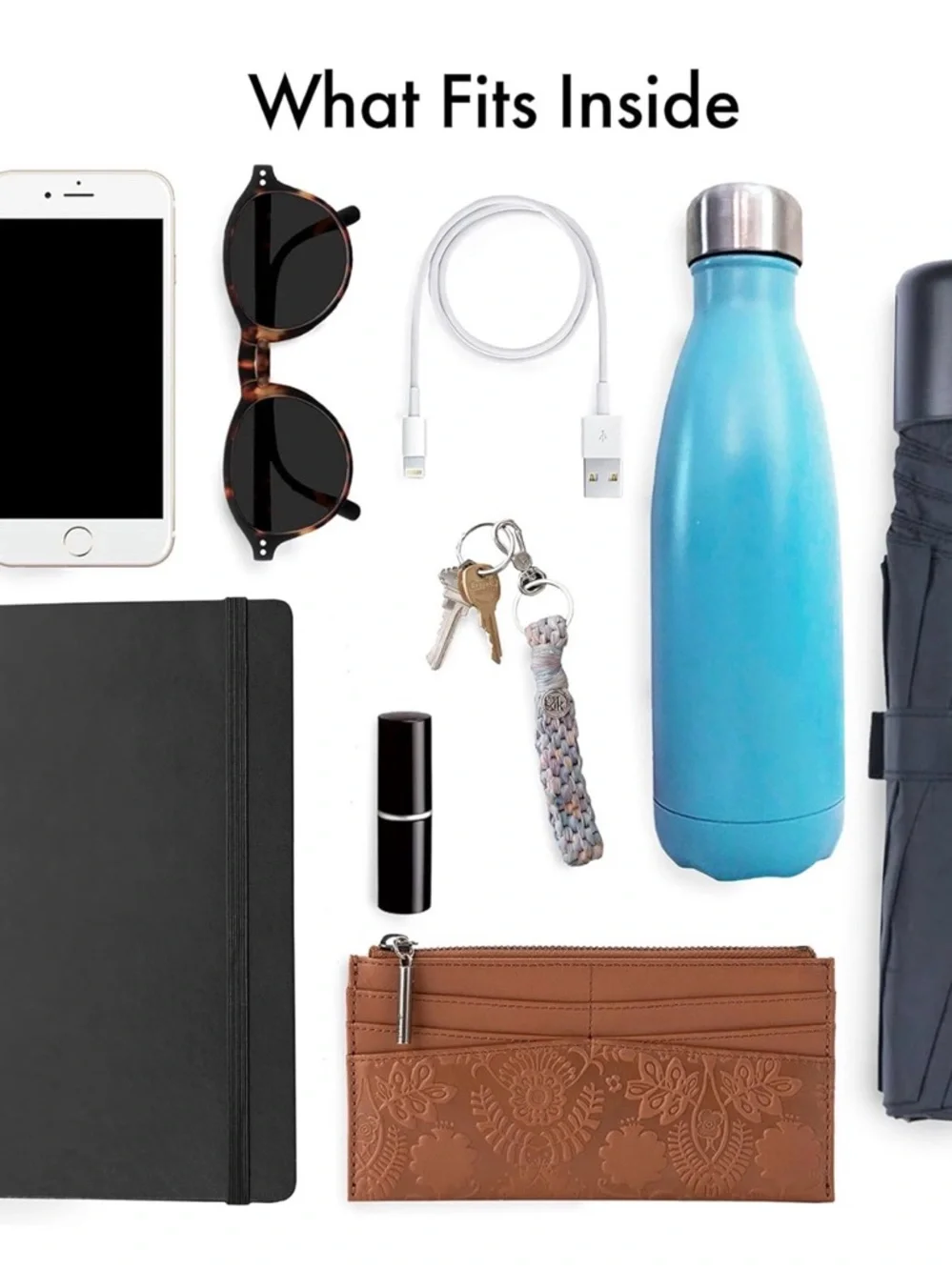 The Sak Leather Tote with Snake-Print Accent - Picture 6 of 6